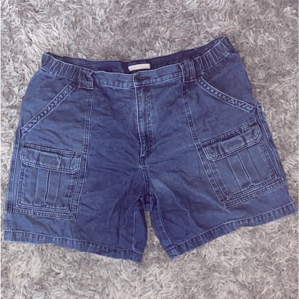 Men’s blue jorts